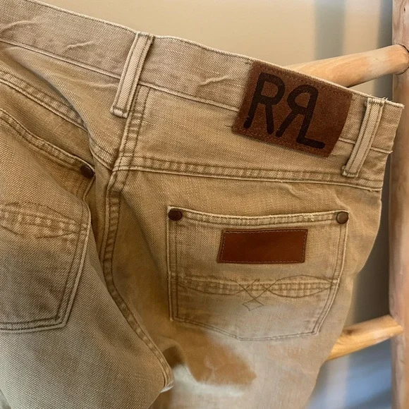 Men's Tan Jeans